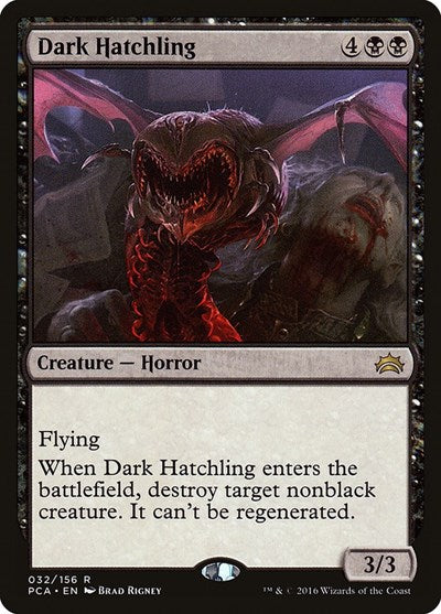 Dark Hatchling (Planechase Anthology) Light Play