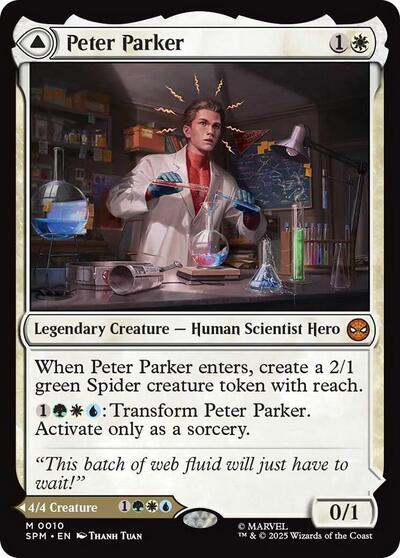 Peter Parker (Marvel's Spider-Man) Light Play Foil