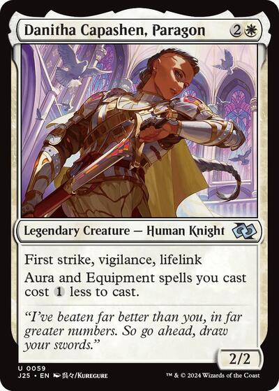 Danitha Capashen, Paragon (Anime) (Foundations Jumpstart) Light Play