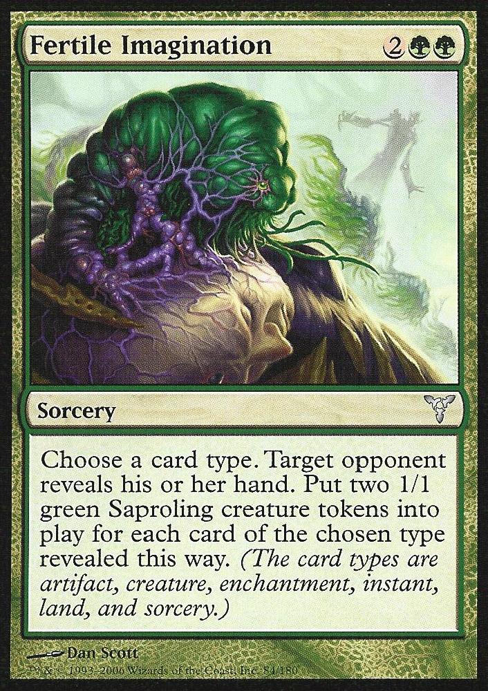 Fertile Imagination (Dissension) Medium Play Foil
