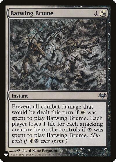 Batwing Brume (The List) Near Mint