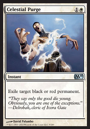 Celestial Purge (Magic 2011 Core Set) Light Play