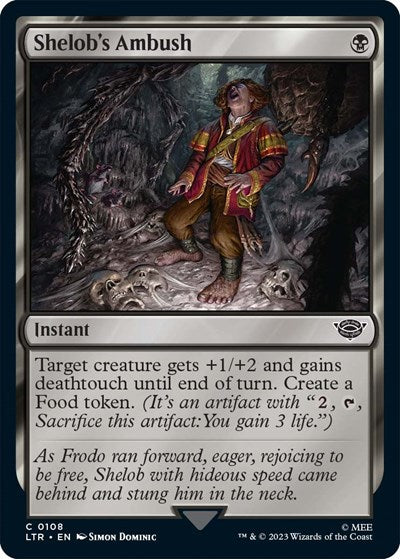 Shelob's Ambush (Universes Beyond: The Lord of the Rings: Tales of Middle-earth) Light Play Foil