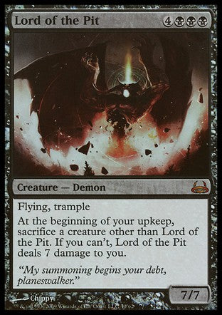 Lord of the Pit (Duel Decks: Divine vs Demonic) Light Play Foil