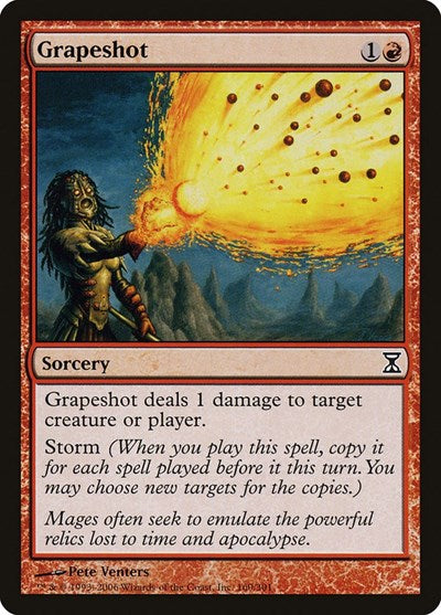 Grapeshot (Time Spiral) Near Mint Foil