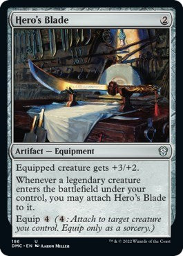 Hero's Blade (Commander: Dominaria United) Light Play