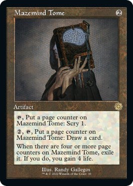 Mazemind Tome (The Brothers' War: Retro Frame Artifacts) Medium Play