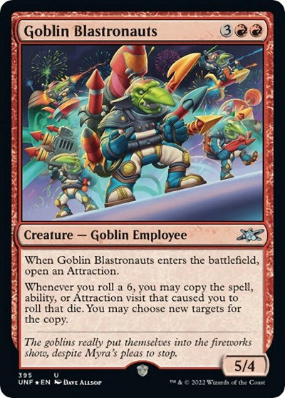 Goblin Blastronauts (Unfinity) Light Play Foil