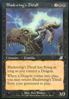 Bladewing's Thrall (Scourge) Medium Play Foil