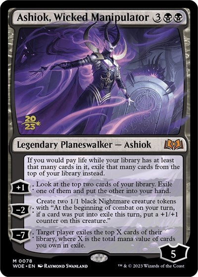 Ashiok, Wicked Manipulator (Promos: Prerelease Cards) Near Mint Foil