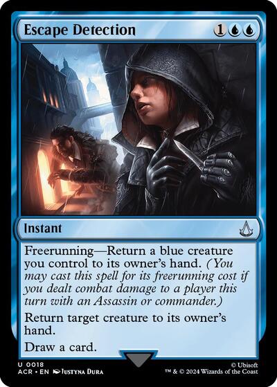 Escape Detection (Universes Beyond: Assassin's Creed) Light Play Foil