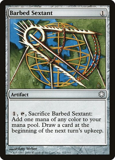 Barbed Sextant (Coldsnap Theme Deck Reprints) Light Play
