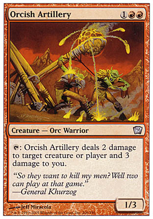 Orcish Artillery (9th Edition) Light Play