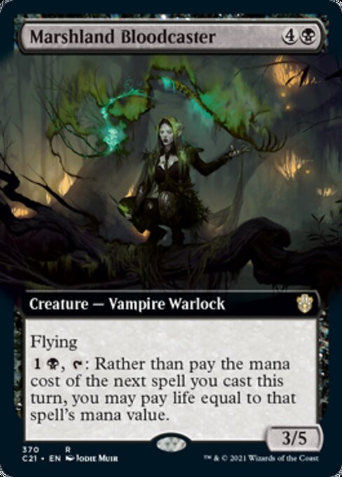 Marshland Bloodcaster Extended Art|2|0|0.00