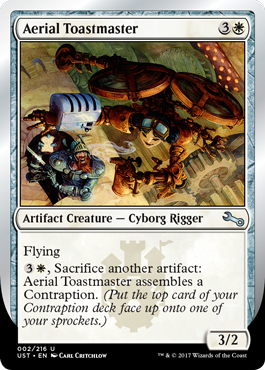 Aerial Toastmaster (Unstable) Light Play