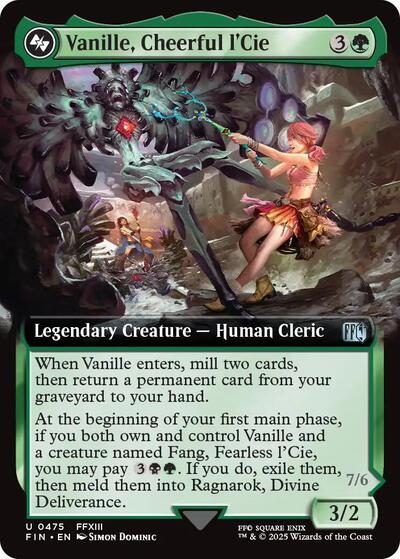 Vanille, Cheerful l'Cie (Extended Art) (Universes Beyond: FINAL FANTASY) Near Mint
