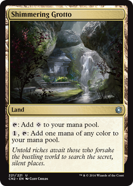 Shimmering Grotto (Conspiracy: Take the Crown) Medium Play