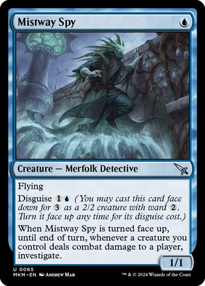 Mistway Spy (Murders at Karlov Manor) Light Play Foil
