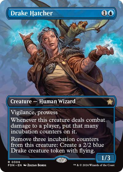 Drake Hatcher (Borderless) (Foundations) Near Mint