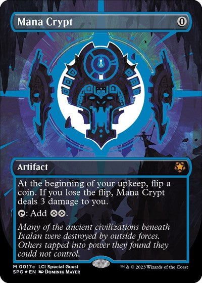 Mana Crypt (0017c) (Borderless) (Special Guests) Near Mint Foil