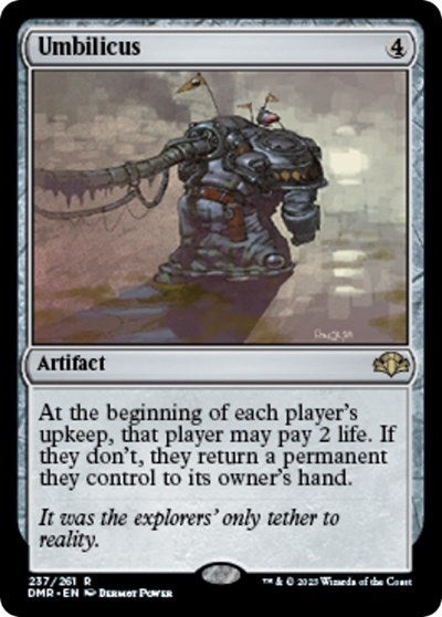 Umbilicus (Dominaria Remastered) Light Play Foil
