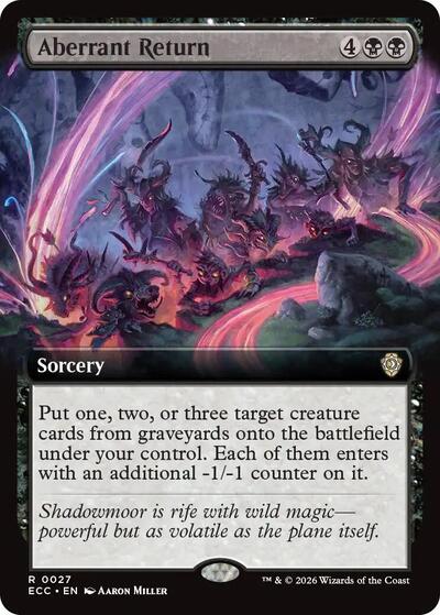 Aberrant Return (Extended Art) (Commander: Lorwyn Eclipsed) Near Mint