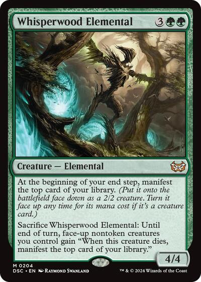 Whisperwood Elemental (Commander: Duskmourn: House of Horror) Near Mint