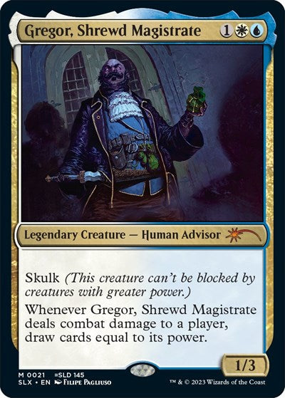 Gregor, Shrewd Magistrate (SLX) Near Mint