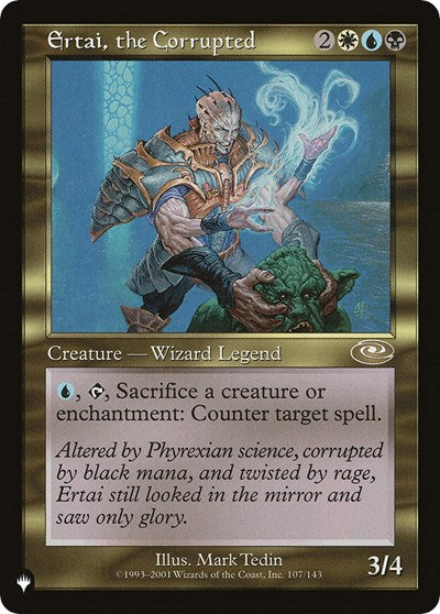 Ertai, the Corrupted (The List) Light Play