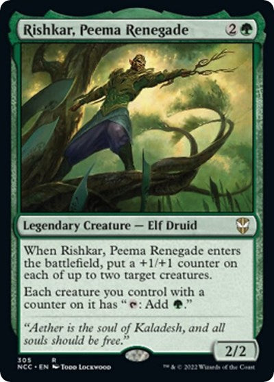 Rishkar, Peema Renegade (Commander: Streets of New Capenna) Near Mint