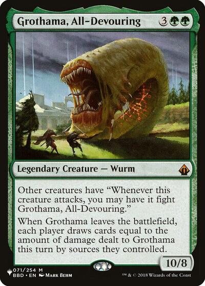 Grothama, All-Devouring (The List) Medium Play
