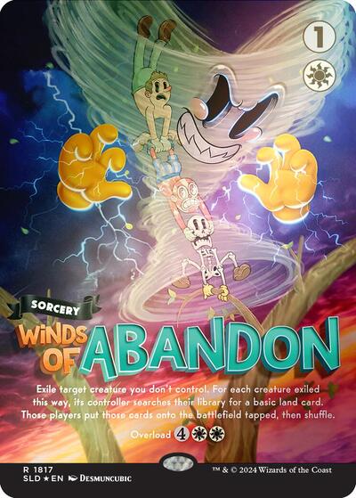 Winds of Abandon (Rainbow Foil) (Secret Lair) Near Mint Foil
