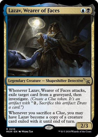 Lazav, Wearer of Faces (Murders at Karlov Manor) Medium Play