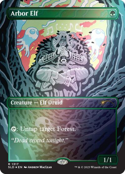 Arbor Elf (Rainbow Foil) (Secret Lair) Near Mint Foil