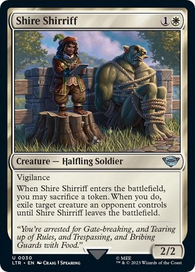 Shire Shirriff (Universes Beyond: The Lord of the Rings: Tales of Middle-earth) Light Play