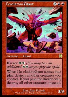 Desolation Giant (Apocalypse) Near Mint Foil