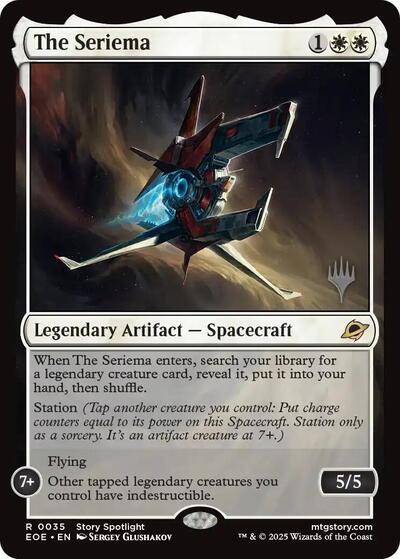 The Seriema (Promo Pack: Edge of Eternities) Near Mint Foil