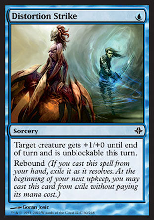 Distortion Strike (Rise of the Eldrazi) Light Play Foil