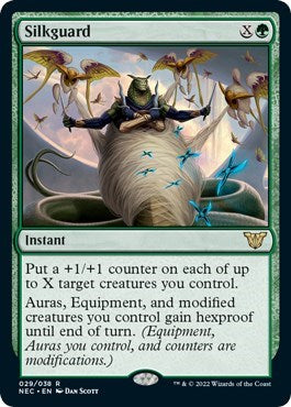 Silkguard (Commander: Kamigawa: Neon Dynasty) Medium Play