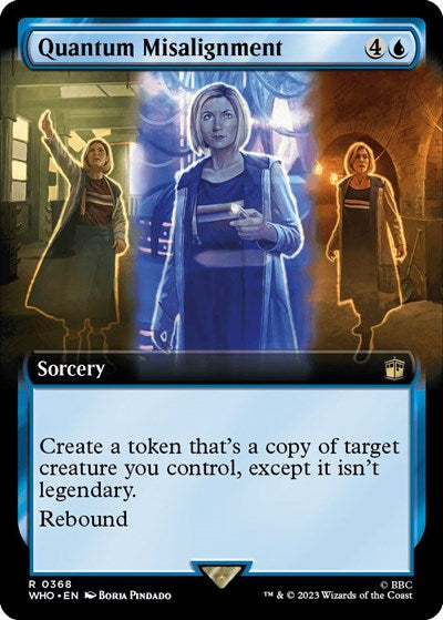 Quantum Misalignment (Extended Art) (Universes Beyond: Doctor Who) Near Mint