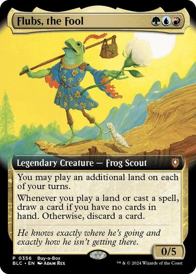 Flubs, the Fool (Extended Art) (Promos: Buy-A-Box) Medium Play