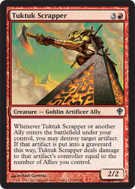Tuktuk Scrapper (Worldwake) Near Mint Foil