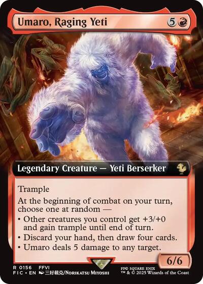 Umaro Raging Yeti Extended Art|3|0|0.00