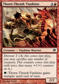 Thorn-Thrash Viashino (Shards of Alara) Medium Play Foil