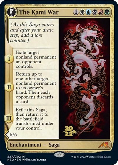 The Kami War (Promos: Prerelease Cards) Near Mint Foil