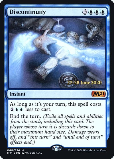 Discontinuity (Promos: Prerelease Cards) Near Mint Foil