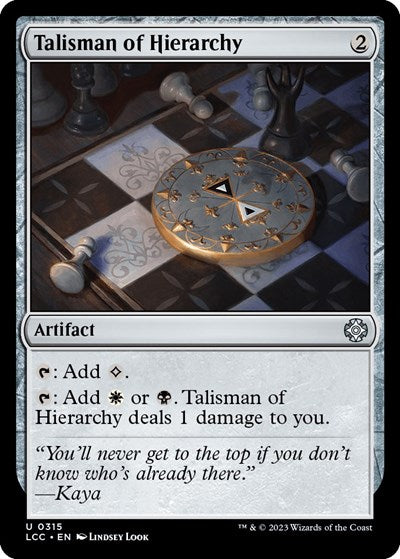 Talisman of Hierarchy|0|0|0.00