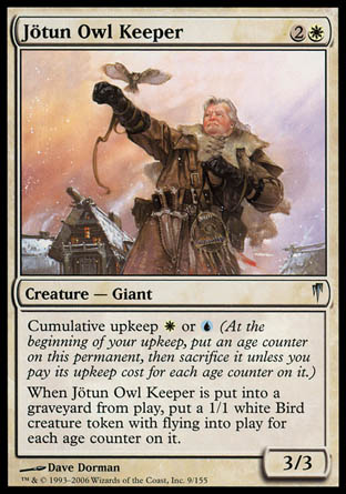 Jotun Owl Keeper (Coldsnap) Medium Play