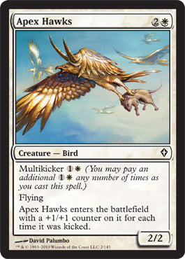 Apex Hawks (Worldwake) Light Play
