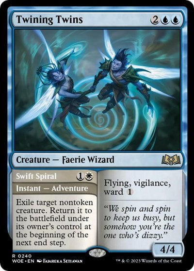 Twining Twins (Wilds of Eldraine) Light Play